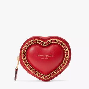 Kate Spade Amour Puffy 3d Heart Coin Purse